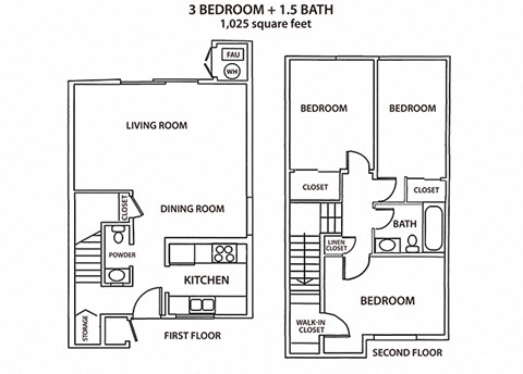 Village Meadows_3 Bedroom Floor Plan
